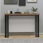 Konsola Bruce  arrë 100x18x88cm - Image 2