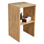 Tabela anësore Leofric  lisi melamine 30x30x60cm