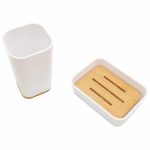 Pajisje banjo vendosur 2pcsNatyra  pp ngjyra e bardhë - Image 2