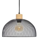 Llambë tavani Sam, Ε27, ngjyrë e zezë D30x22,5cm