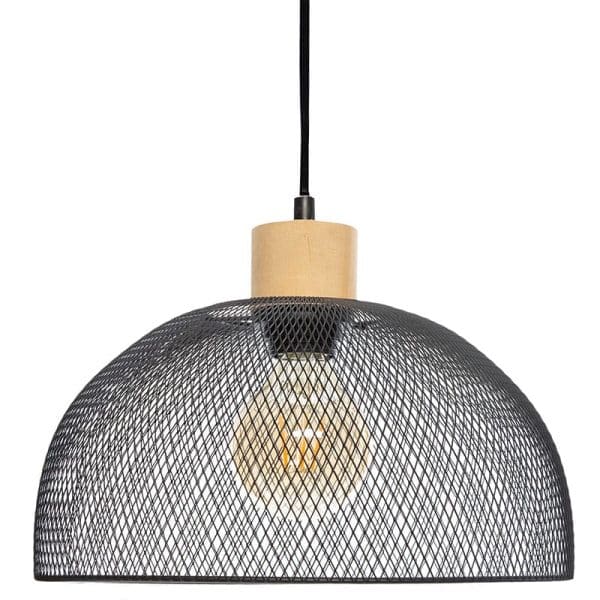 Llambë tavani Sam, Ε27, ngjyrë e zezë D30x22,5cm