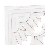 Dekor muri Fanny, MDF i bardhë, 90.5x90.5cm - Image 2