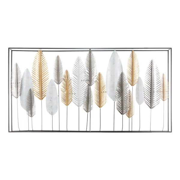 Dekor muri Roisin I, metal shumëngjyrësh, 135x5x69cm