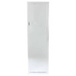 Pasqyrë dysheme PWD-0112 poliresin-qelqi argjendi 39x33.5x125cm - Image 2