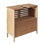 Stol banjo për lavaman Sicela  në ngjyrë natyrore 60x28x80cm - Image 4