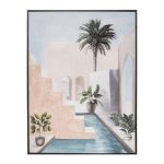 Pikturë muri me kornizë Palmy, mdf 58x2.6x78cm