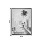 Pikturë muri me kornizë Palmy, mdf 58x2.6x78cm - Image 3