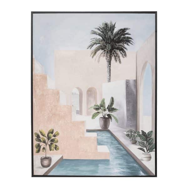 Pikturë muri me kornizë Palmy, mdf 58x2.6x78cm