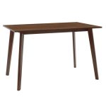 Set ngrënieje Benson - Toto  5pcs 120x75x75cm në pëlhurë arrë - bezhë - Image 4