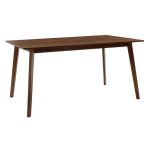 Set ngrënieje Benson - Toto  7pcs 150x90x75cm në pëlhurë arrë - beige - Image 2