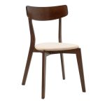 Set ngrënieje Benson - Toto  7pcs 150x90x75cm në pëlhurë arrë - beige - Image 4