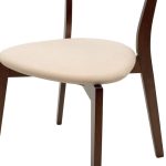 Set ngrënieje Benson - Toto  7pcs 150x90x75cm në pëlhurë arrë - beige - Image 6