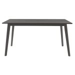 Set ngrënieje Benson - Toto  7pcs 150x90x75cm në pëlhurë gri - gri rustike - Image 3