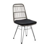 Komplet ushqimi Naoki 3 copë  metal i zi pe gri - Image 3