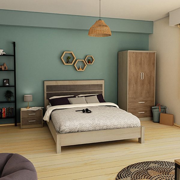 Set studentor Couple, dhomë gjumi, set prej 3 copë