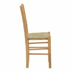 Karrige Dmnir-Charchie, dru masiv i ahut në ngjyrë arre 41x42x92cm - Image 4