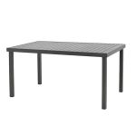 Tavoline ngrenie Moly-Kliton Set me 5  tekstile alumini dhe antracit 150x80x74cm - Image 7