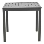Tavoline ngrenie Kliton-Pino set prej 5 alumini ne nuance antracit dhe te zeze 80x80x74cm - Image 7