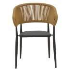 Tavoline ngrenie Raven-Kliton Set me 5 alumini ne nuance antraciti 150x80x74cm - Image 5