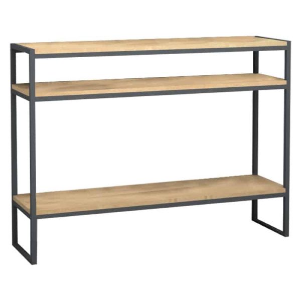 Console Malloy  sonoma-grey 120x33x90cm