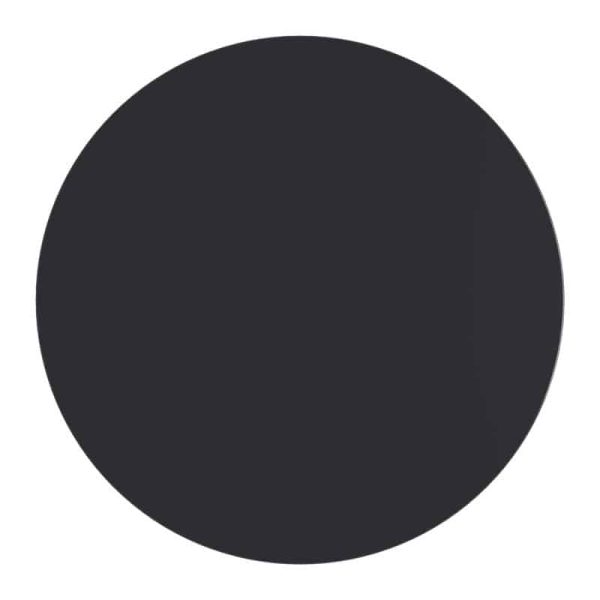 Sipërfaqe tavoline Scenic,Werzalit e zezë Φ70cm, trashësi 35mm