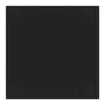 Sipërfaqe tavoline Scenic, Werzalit e zezë 80x80cm, trashësi 35mm