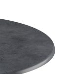 Sipërfaqe tavoline Sizzle, Werzalit cemento antracit Φ70cm, 25mm trashësi - Image 3