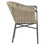 Kolltuku Ditte litar pëlhure alumini qymyr-bezhë - Image 3