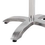 Bazë tavoline me lartësi mesatare Greet, alumin 62x62x72cm - Image 4