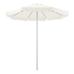 Ombrellë profesionale Nagida  alumini një copë D2.3m ecru