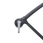 Ombrellë profesionale Jiopel me bazë, prej alumini, stof me ngjyrë bezhë-gri, D3m - Image 3