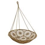 Luhatëse Baylee, litar bezhë-kafe D102x140cm