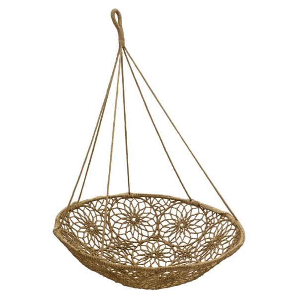 Luhatëse Baylee, litar bezhë-kafe D102x140cm