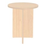 Tabela e tavolinës së fundit Camila e zezë natyrore D40x48cm - Image 2
