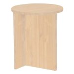 Tabela e tavolinës së fundit Camila e zezë natyrore D40x48cm
