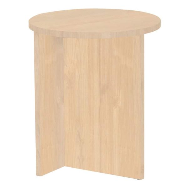 Tabela e tavolinës së fundit Camila e zezë natyrore D40x48cm