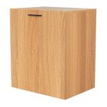 Tavolinë pune polimorfike Tivouzal, melaminë sonoma, e palosshme 140x60x72cm - Image 2