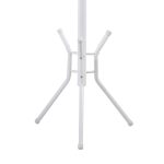 Coat Stand Piero metalike të bardhë D44x181cm - Image 3