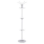 Coat Stand Nicolo  metal bardhë D37x175cm