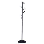 Coat Stand Marietta  metal black D37x177cm