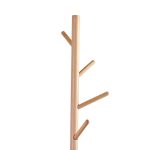 Coat Stand Luca  metal bardhë-natyrore D37x170cm - Image 2