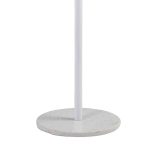 Coat Stand Luca  metal bardhë-natyrore D37x170cm - Image 3