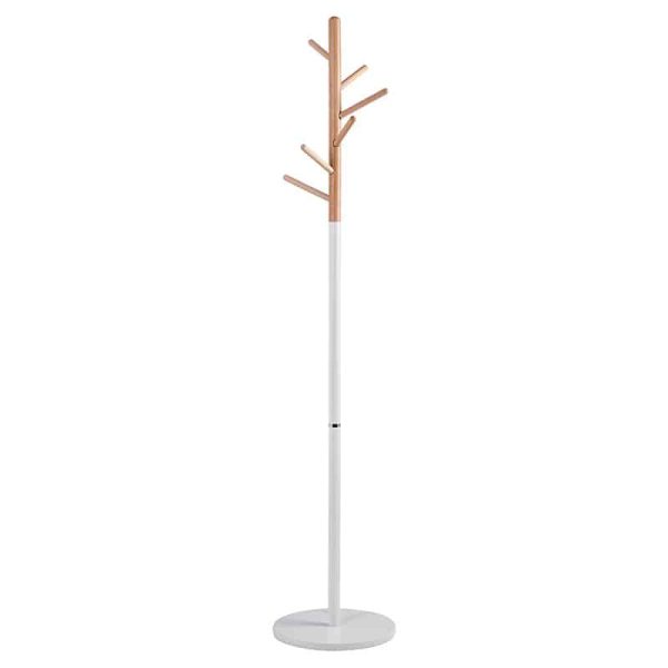 Coat Stand Marianna metal bardhë-natyrore D37x169cm
