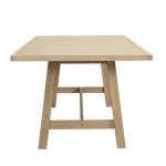 Tavolinë Poza, prej druri masiv akacie 230x100x75cm - Image 3