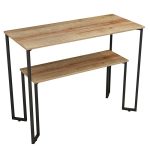 Konsolë Homer, natyrale-e zezë 110x48x85cm - Image 3