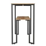 Konsolë Homer, natyrale-e zezë 110x48x85cm - Image 4