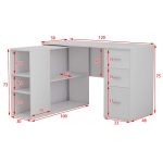 Tavolinë Polina, ngjyrë natyrale 120x100x75cm - Image 6