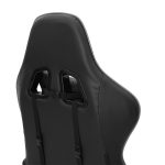 Karrige gaming Miel, PU e zezë-gri - Image 7