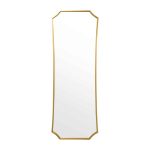 Pasqyra Torfu, me ngjyrë ari, 56x2x165cm