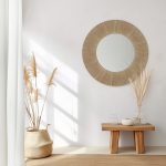 Pasqyrë Rojie, natyrale, 90x2x90cm - Image 2